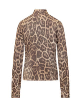 Blusa con Stampa Leopardata - Abbigliamento Donna | Lidia Shopping