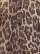 Blusa con Stampa Leopardata - Abbigliamento Donna | Lidia Shopping