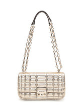 Tribeca Quilted Leather Metallic Shoulder Bag - Michael Michael Kors | Lidia Shopping