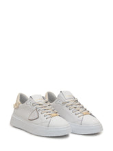 PHILIPPE MODEL - Sneaker Bianco in Pelle - Bianco | Lidia Shopping ® | Official Website