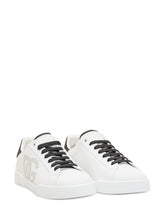Low Sneaker in Leather - Dolce & Gabbana | Lidia Shopping