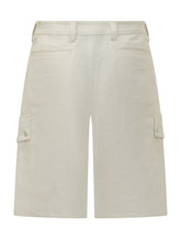 OFF-WHITE - Shorts Cargo - Bianco | Lidia Shopping | Official Website