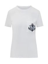 MAX MARA - Acacia T-Shirt Pailettes - White - LIDIASHOPPING® - Official Website