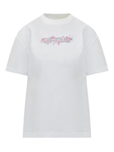 Bookish Roses T-Shirt - Off White | Lidia Shopping