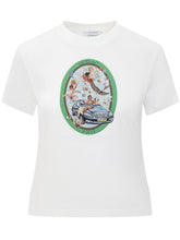 Fresco Oval T-Shirt - Off White | Lidia Shopping