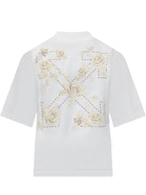Roses Arrows Boxy T-Shirt - Off White | Lidia Shopping