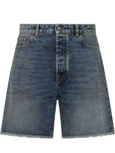 Jeans Shorts Curved Logo - Men | Lidia Shopping
