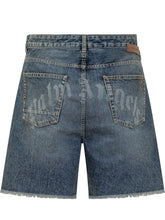 Jeans Shorts Curved Logo - Men | Lidia Shopping