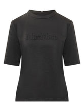 MAX MARA PURE - Peter T-Shirt - Black - LIDIASHOPPING® - Official Website