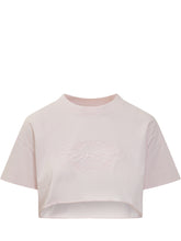 GIVENCHY - Cropped T-Shirt - Pink - LIDIASHOPPING® - Official Website