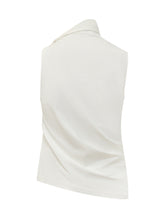 COURREGES - Top Twisded - Bianco - LIDIASHOPPING® - Official Website