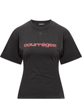 Waisted Print T-Shirt - Courreges | Lidia Shopping