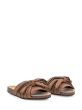 J.W. ANDERSON - Sandal - Brown - LIDIASHOPPING® - Official Website