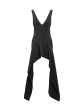 V Neck Draped Dress - J W Anderson | Lidia Shopping
