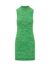 J.W. ANDERSON - Space Dye Mini Dress - Green - LIDIASHOPPING® - Official Website