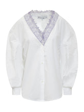 Lace V Neck Shirt - J W Anderson | Lidia Shopping