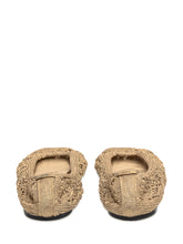 ISABEL MARANT - Belna-GC Flat Ballerina - Gold - LIDIASHOPPING® - Official Website