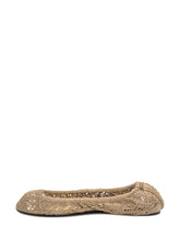 ISABEL MARANT - Belna-GC Flat Ballerina - Gold - LIDIASHOPPING® - Official Website