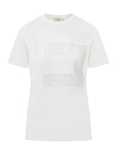 ELISABETTA FRANCHI - T-Shirt - White - LIDIASHOPPING® - Official Website