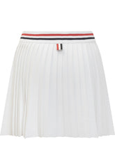 THOM BROWNE - Pleated Skirt - White - LIDIASHOPPING® - Official Website