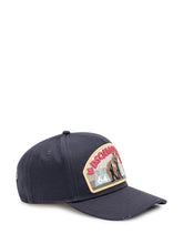 Visiera curva. Cinturino sul retro. Patch sul davanti. - Dsquared2 | Lidia Shopping
