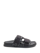 MONCLER - Summer Sandal - Black - LIDIASHOPPING® - Official Website