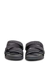 MONCLER - Summer Sandal - Black - LIDIASHOPPING® - Official Website