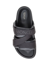 MONCLER - Summer Sandal - Black - LIDIASHOPPING® - Official Website