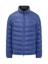 MONCLER - Galeso Down Jacket - Blue - LIDIASHOPPING® - Official Website