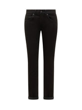 DONDUP - Pantaloni George - Nero - LIDIASHOPPING® - Official Website