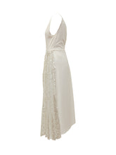 PHILOSOPHY DI LORENZO SERAFINI - Abito a Portafoglio con Paillettes - Bianco | Lidia Shopping | Official Website