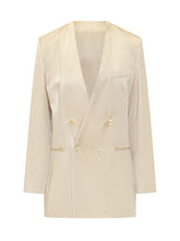 PHILOSOPHY DI LORENZO SERAFINI - Blazer Duchesse - Oro - LIDIASHOPPING® - Official Website