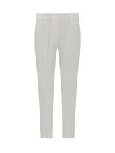 BRUNELLO CUCINELLI - Trousers - White - LIDIASHOPPING® - Official Website