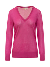 MICHAEL MICHAEL KORS - V-neck Sweater - Pink - LIDIASHOPPING® - Official Website