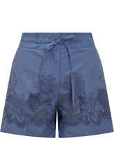 PAROSH - Shorts - Blue - LIDIASHOPPING® - Official Website