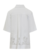 PAROSH - Blusa con Ricamo - Bianco | Lidia Shopping | Official Website