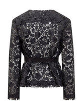 PAROSH - Giacca in Macramè - Blu | Lidia Shopping | Official Website