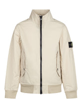 STONE ISLAND KIDS - Giubbino Bomber - Beige | Lidia Shopping | Official Website