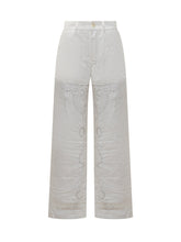 MARINE SERRE - Trousers - White - LIDIASHOPPING® - Official Website