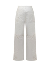 MARINE SERRE - Trousers - White - LIDIASHOPPING® - Official Website
