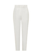 MAX MARA STUDIO - Pantaloni Eguale - Bianco - LIDIASHOPPING® - Official Website