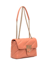 PINKO - Love Puff Classic Bag - Orange - LIDIASHOPPING® - Official Website