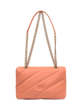 PINKO - Love Puff Classic Bag - Orange - LIDIASHOPPING® - Official Website