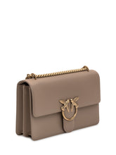 PINKO - Borsa Love One Classic - Marrone - LIDIASHOPPING® - Official Website