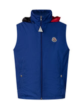 MONCLER KIDS - Gilet Zene - Blu - LIDIASHOPPING® - Official Website