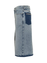 STELLA MCCARTNEY - Gonna Midi Vintage - Blu - LIDIASHOPPING® - Official Website