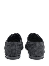 DOLCE & GABBANA - Interwoven Derby - Black - LIDIASHOPPING® - Official Website