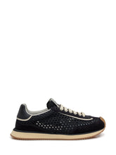 DOLCE & GABBANA - Sneaker Intrecciata - Nero | Lidia Shopping ® | Official Website