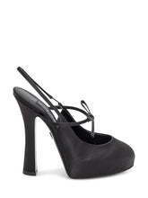 DOLCE & GABBANA - Slingback Platform - Nero | Lidia Shopping | Official Website