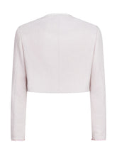 ELISABETTA FRANCHI KIDS - Giacca Rosa in Tweed con Tasche Frontali - Rosa - LIDIASHOPPING® - Official Website